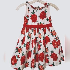 JANIE & JACK Little Girl's Size 4 Full Skirt / Sleeves Dress